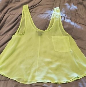 Fluorescent Silky Womens Tank Top